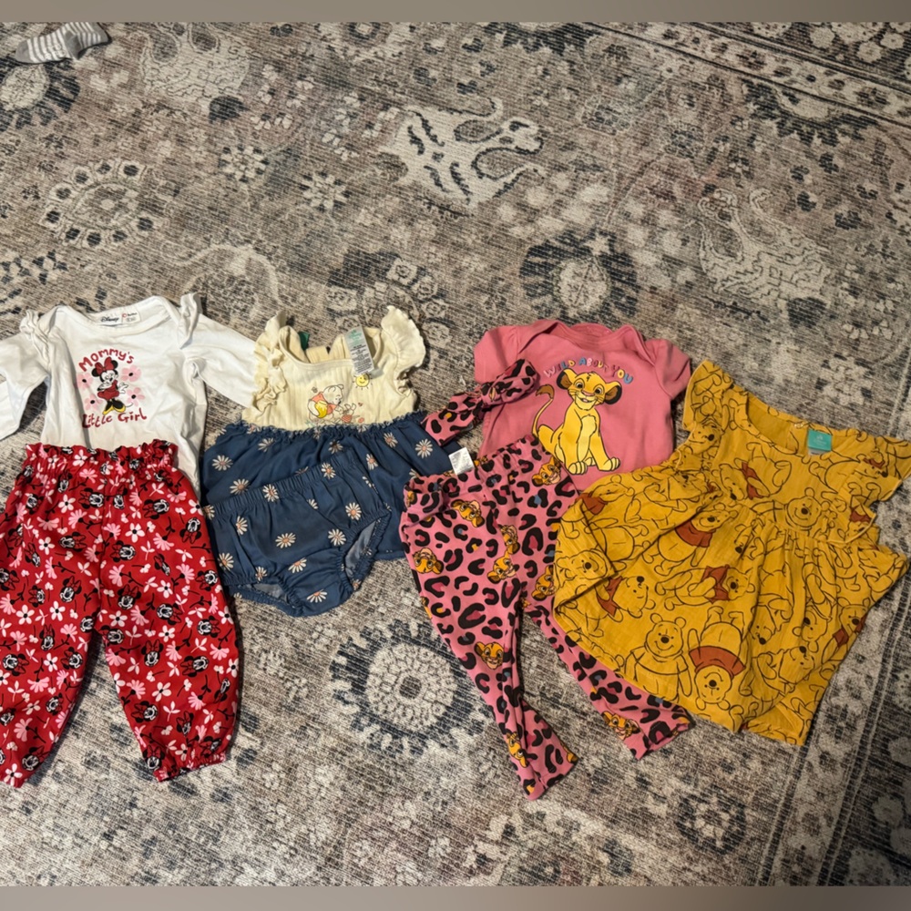 Disney Baby Clothing bundle 9-12 months